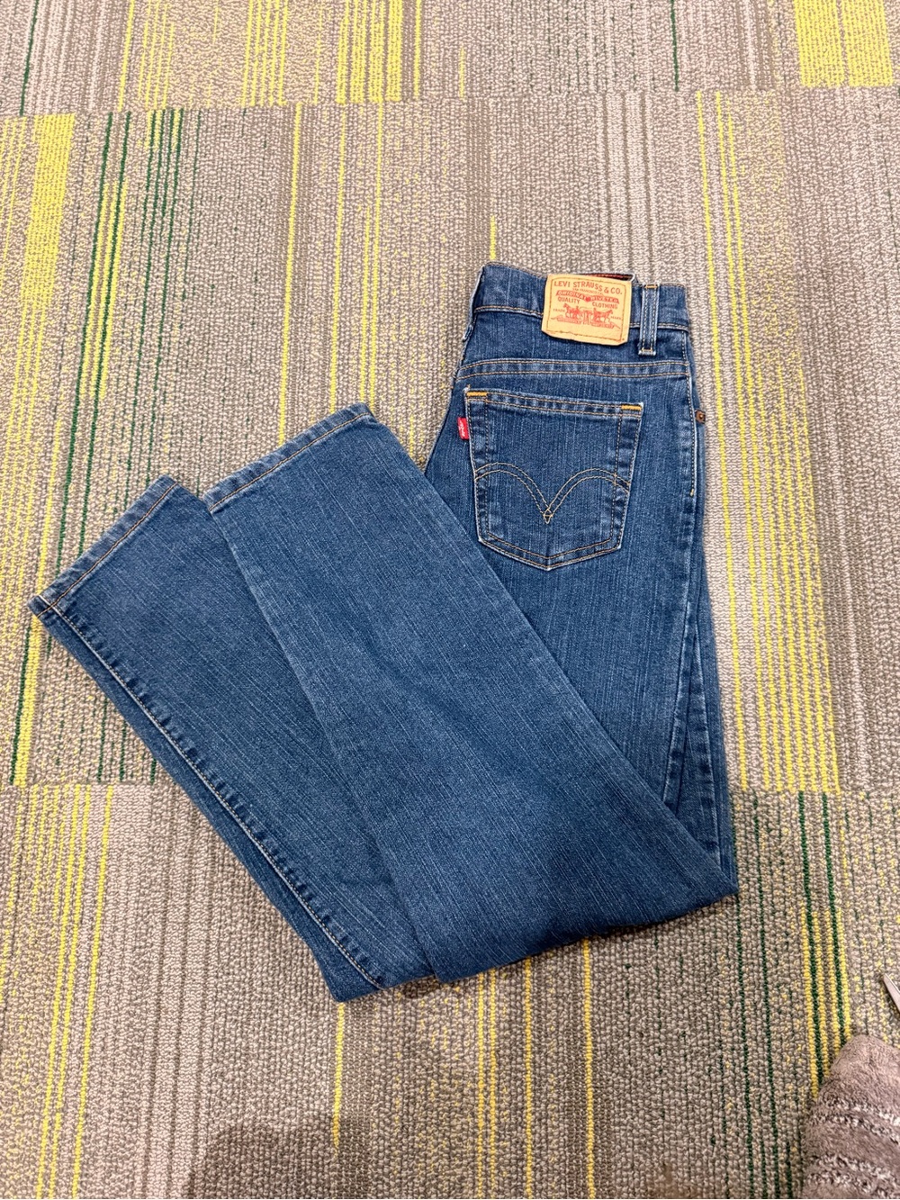 Levi's Women's Blue Straight Leg Jeans
